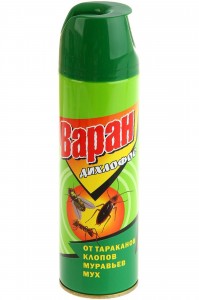 Дихлофос ВАРАН 440мл. универс. б/запаха (от тараканов, муравьев, клопов, мух) аэрозоль465798 (Сибиар