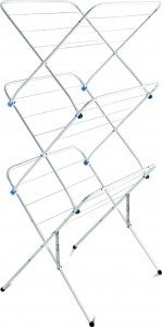 Сушилка напольн.вертик. д/белья 15м (Д53*Ш49,5*В130см)металл,серебро,макс.нагрузка=10кг, СБВ2/С Nika