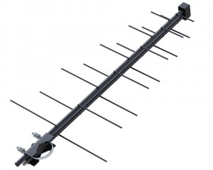 Антенна наружная BAS-1111- Печора активная, 32 db питание по кабелю