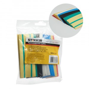 Трубка термоусадочная 20/10мм 1метр белая General