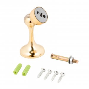 СТАНДАРТ Ограничитель магнитный 102 GP прямой золото ЕВРОПАКЕТ (280,35)