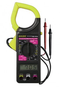 Мультиметр M266 (клещи токоизм.) AC(750V/1000A) DC(1000V) R(20Ом),прозвонка TDM