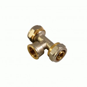 Тройник внутренняя резьба 16х3/4х16 CTF01634