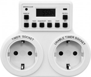 Розетка с таймером (недельная) 3500W/16A 230V, TM22 23205