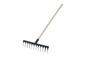 ГРАБЛИ витые 14-ти зубые, толщина зуба 2мм.,(без черенка)