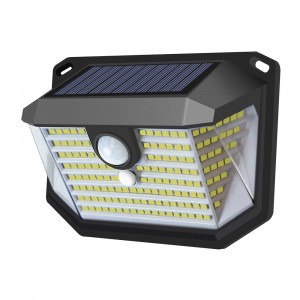 General св-к фасадный с датчиком движ,на солн.батарее, 8ч авт.работы, 6W, 200lm,авто вкл/выкл 416024