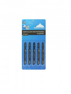 Полотно для электролобзика T118B Шаг зубъев 2 мм. по металлу (уп.5шт