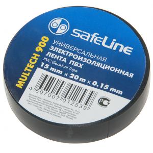 Изолента 15 мм/10 м желто-зеленая