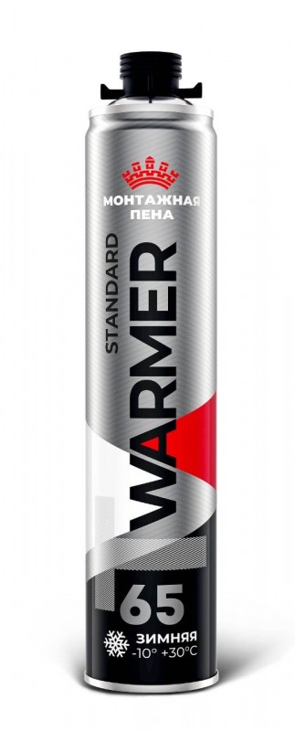 T WARMER STANDART 65  ЗИМА профессиональная монтажный пена