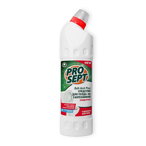 Просепт Bath Acid+ 0.75 л усил действия для удаления ржавчины и мин отложений