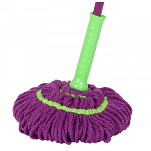 Швабра ТВИСТ с насадкой из микрофибры, метал. ручка 130см, МОРМ-6, 310306, Рыжий Кот