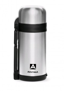 Термос Арктика 201-600, универс., 0,6л, ручка пластик., нерж. сталь