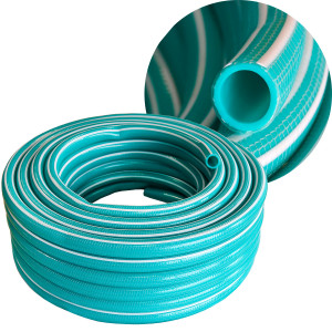 Шланг силик. армир. 3/4" (18мм) 25м, 3-слойн., толщ. 2мм, Дачник, прозрачн., 40493