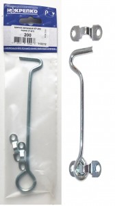 Крючок ветровой КР-200 оцинкованный (1 шт BL) (цена за уп) НАКРЕПКО