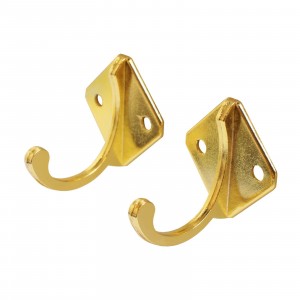 СТАНДАРТ 011 B GP золото В68*Ш51*Г25 ЕВРОПАКЕТ крючок-вешалка (250,10)