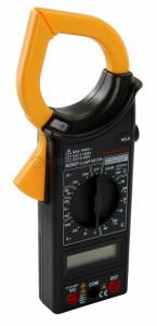 Мультиметр M266F (клещи токоизм) AC(750V/400A) DC(1000V) R(200Ом) t(0.+750C),прозвон  TDM