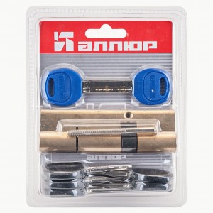 Цилиндровый механизм  для китай металл дверей. АЛЛЮР DL-01 90 (30х10х50)