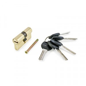 Аллюр Цилиндр.механизм HD F 70-5к ВР(25*10*35) латунь перф. кл.