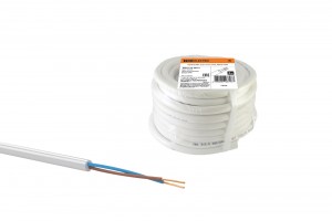 Провод ПВС 2х2,5 (бухта 10м) ГОСТ  белый