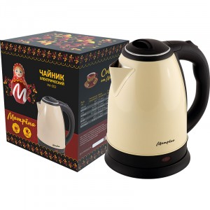 Чайник электр. Матрена MA-002 медный (диск 1,8л) 1,5кВт