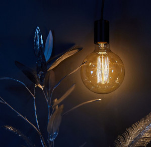 Шар винтажная лампа накаливания IL-V-G125-60/GOLDEN/E27 VW01