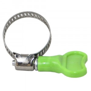 Хомут червячный 18-32 мм с ключом