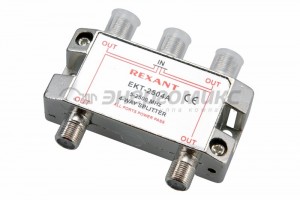 Делитель REXANT на 4TV F разъём 5-1000 МГц 05-6003