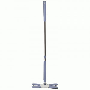 Швабра насадка плоская микрофибра 15*36см,ручка 115см,миханизм отжима Mop-X Light