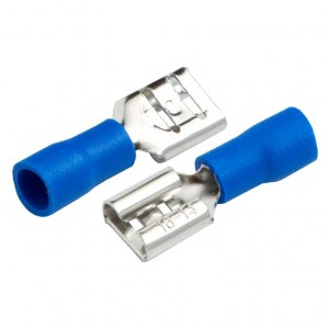 Разъем РПИ-П 1,5-(2,8) плоский синий REXANT