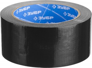 Армированная лента, ЗУБР Профессионал 12092-50-50, универсальная, влагостойкая, 48мм*45м, белая