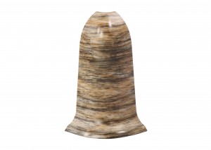 Угол наруж.для плинтуса 85мм Деконика 001 Белый