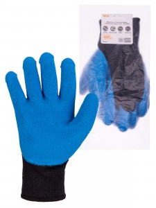 Перчатки с латексным покрытием 1 слой/300