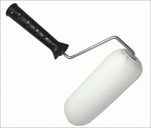 Валик в сборе Велюровый ворс 4мм 100х40мм