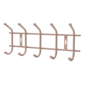 Вешалка настенная 5 крючков, ВНТ5, золото 480*215