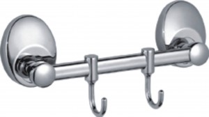 Вешалка настенная 3 крючка, хром 203*130 орион