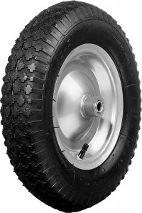 Колесо д/тачки 4.00-8 ось d-16мм