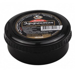 Крем для обуви Эффектон-Макси (ЧЕРНЫЙ) 100мл