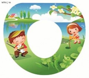 Сиденье для унитаза Орхидея