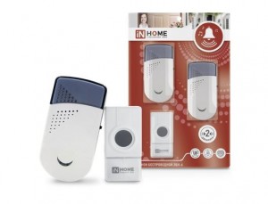 Звонок беспроводной с кнопкой на батарейках, 220В,32 мелодии