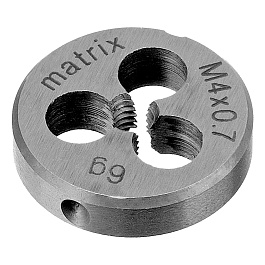 Плашка М 4*0,7 мм P6M5 MATRIX