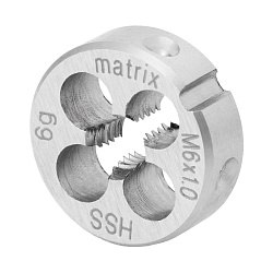 Плашка М6×1,0 мм MATRIX