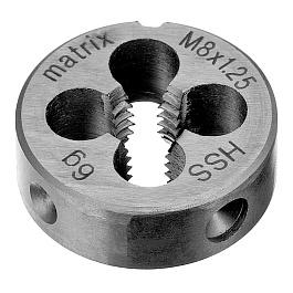 Плашка М 8*1,25 мм P6M5 MATRIX