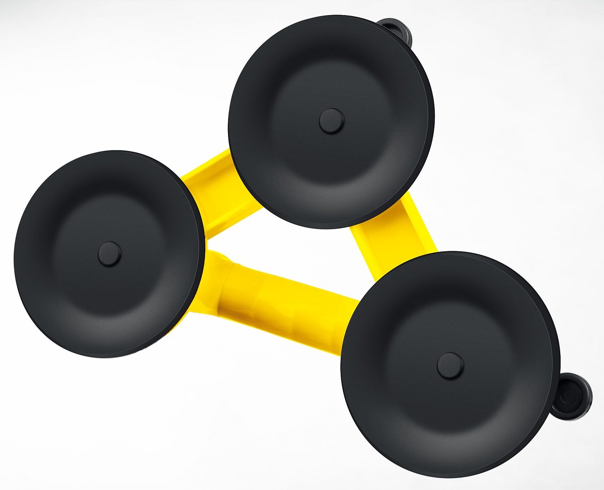 STAYER Стеклодомкрат "MASTER"MAXLift, пластмассовый, тройной,140 кг 33718-3