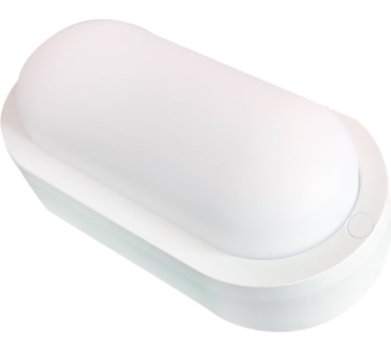 Светильник банный 12вт овальный АБС пластик