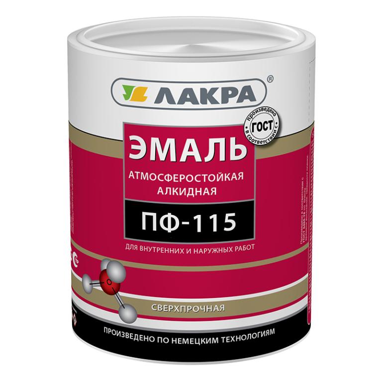 Эмаль ПФ-115 Лакра кофе с молоком 1кг