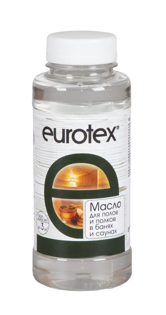 Евротекс-Сауна масло для защиты пола и полка 0,8л/6/96/480