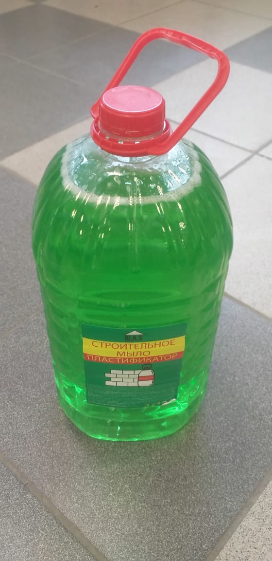 Мыло жидкое Строительное Пластификатор 5 КГ