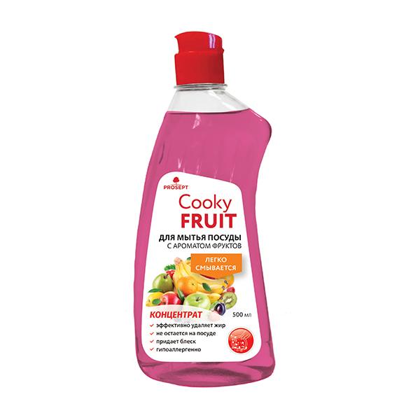 ПРОСЕПТ Cooky гель Fruits 0,5л для мытья  посуды вручную. С ароматом фруктов. Концентрат./12 127-05