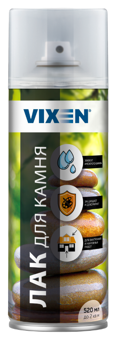 VIXEN Лак для камня, аэрозоль 520мл