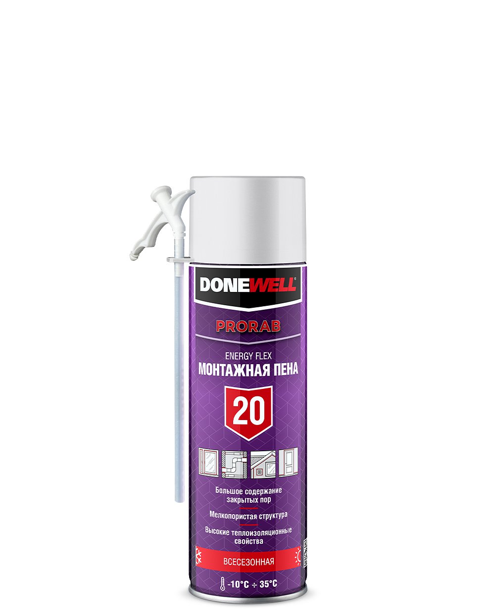 DONEWELL ENERGY FLEX 40МОНТ.ПЕНА ВСЕСЕЗОННАЯ